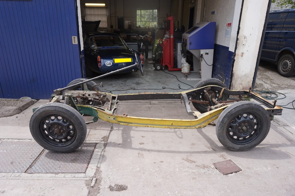 Morris Z Van - Time for the chassis overhaul