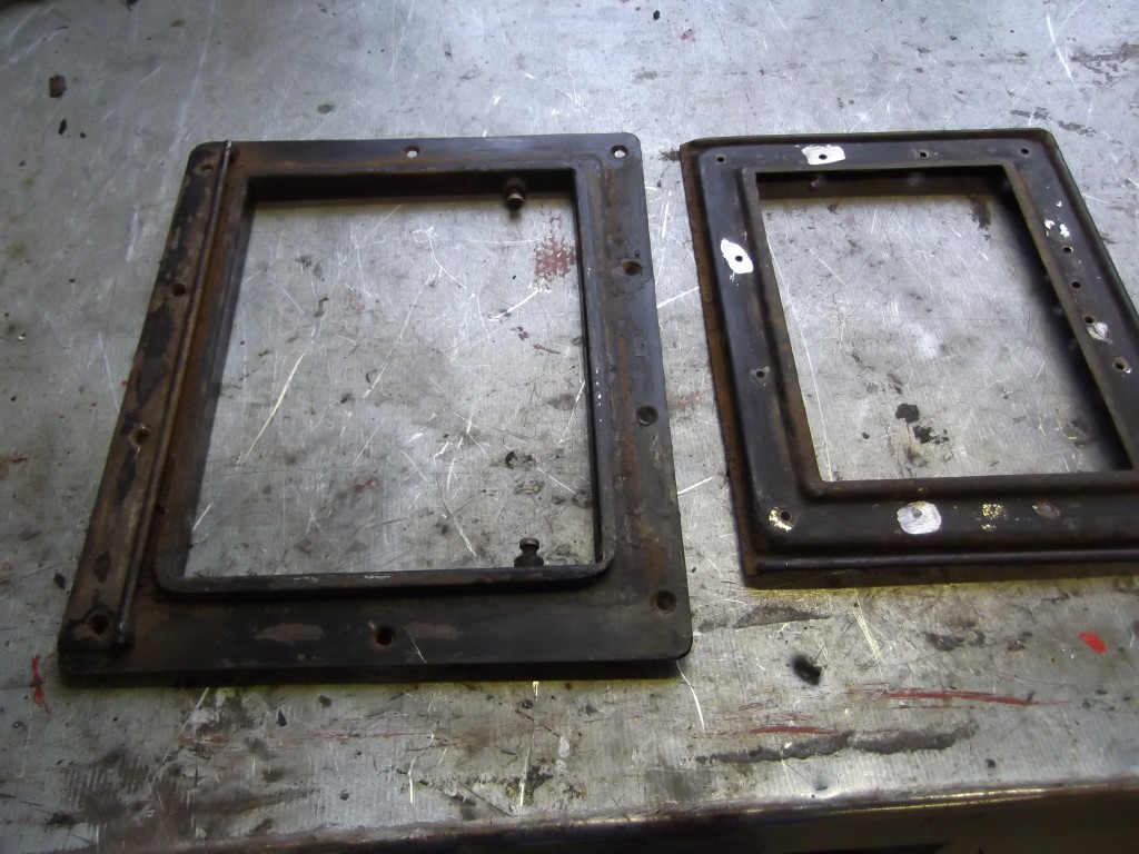 Work starts on the smoker's hatch